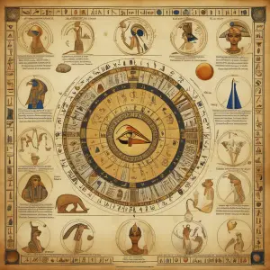 egyptian astrology chart