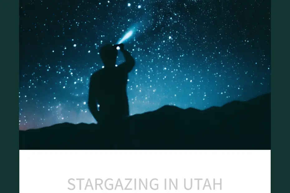 stargazing in utah